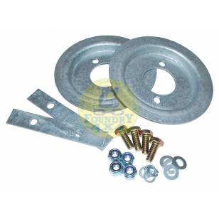 Rear Galvanised Spring Seat & Retainer Kit